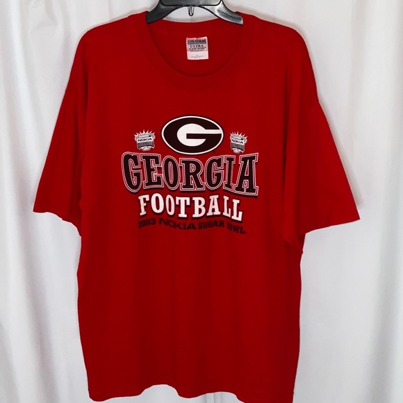 University of Georgia 2002 Sugar Bowl T-shirt vintage UGA Dawgs - Picture 5 of 7